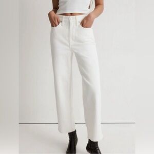 Madewell Perfect Vintage Wide leg Crop Jeans